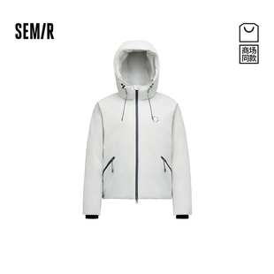 商场同款|防护森马 x Marcus联名款羽绒服女冬90绒子2025新款外套