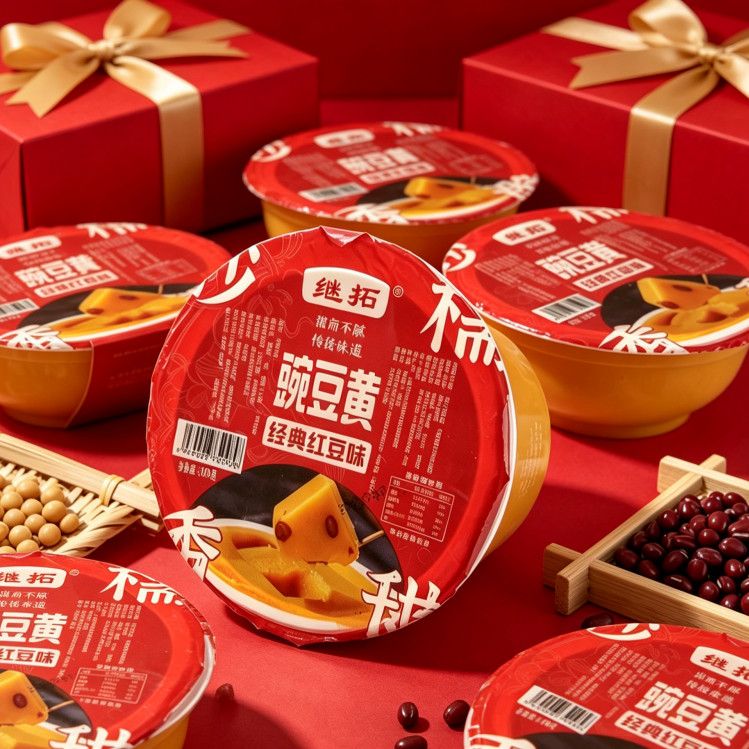 新鲜豌豆西安特色美食小吃纯手工豌豆沙豌豆黄零食蜂蜜糖豌豆糕