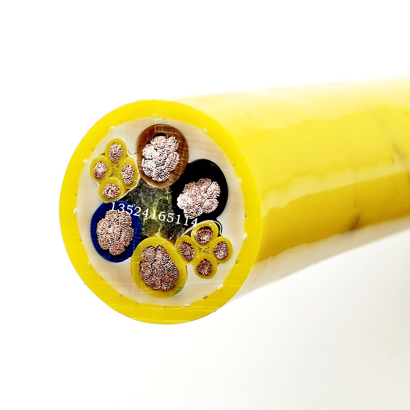 RLR3*16/25+3*(3*1.5)P垃圾吊 渣吊抓斗0.6/1KV双护套卷筒电缆线