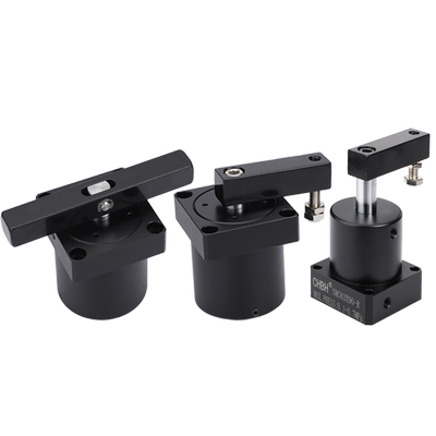 SRC上法兰旋转转角下压夹紧气缸