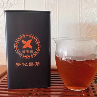 100g  2018年馨香恒安化茯砖黑茶 散茶 富含金花