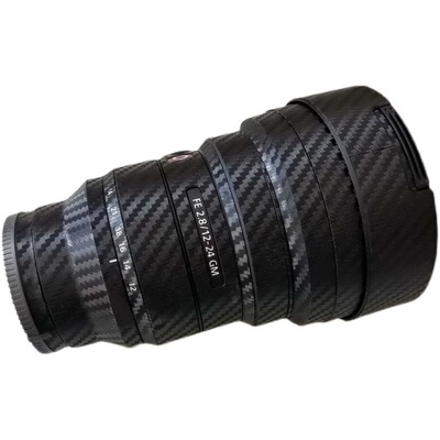 适用索尼FE 12-24 F2.8GM镜头保护贴膜1224F2.8G贴纸全包改色皮纹