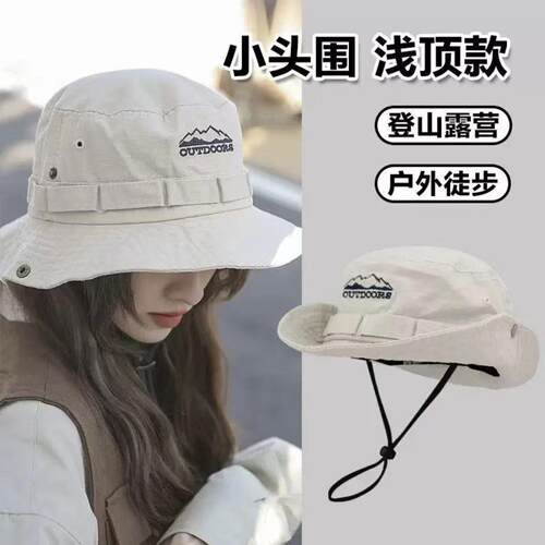 爆款户外复古渔夫帽夏季防晒徒步