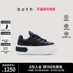 男女同款 代高政陈柏霖同款 both25春夏厚底增高轮胎羊皮革松糕鞋