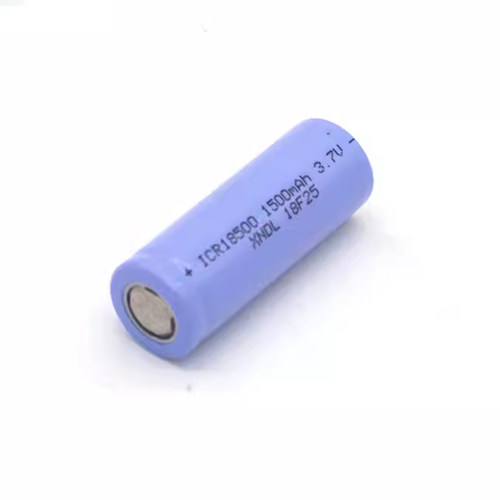 ICR18500锂电池1500mah 圆柱锂离子电池录音笔暖手宝充电锂电池