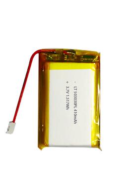工厂503030聚合物锂电池410mAh3.7V防丢器眼部按摩仪去角质仪电芯