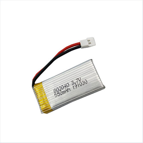 高倍率802040 3.7V 550mAh 25c放电 遥控飞机四轴飞行器航模电池