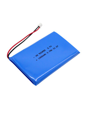 1个单价 523450 3.7V 1000mah锂电池 蓝牙音箱 电动玩具ph2.0接口