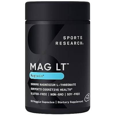 Sports Research Magtein Magnesium L-Threonate Capsules -