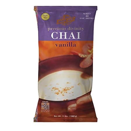 MOCAFE Precious Divinity Vanilla Chai Spiced Tea Mix， 3-P