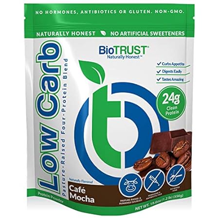 BioTrust Low Carb Natural and Delicious Protein Powder Wh
