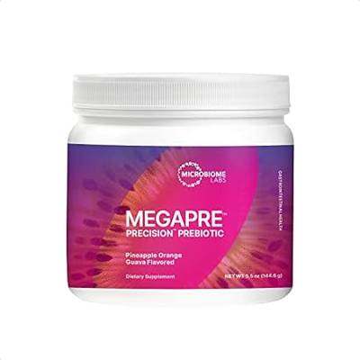 Microbiome Labs MegaPre Powder， Pineapple Orange Guava -