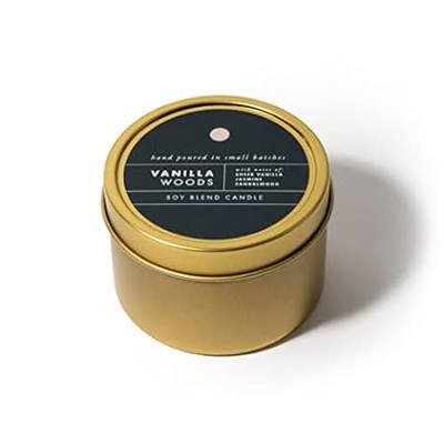 ScentAir- Scented Tin Candle - Vanilla Woods