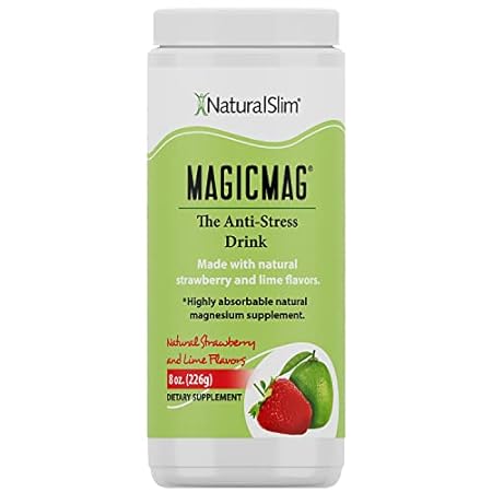 NaturalSlim Magicmag Pure Magnesium Citrate Powder Stress