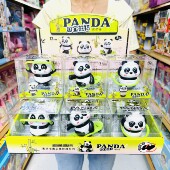 国宝熊猫运动会呼啦圈跳绳滑板车熊猫拧发条益智早教爬行儿童玩具