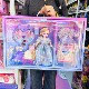 子女孩玩具 化妆台行李箱公主精致娃娃衣服鞋 小仙女百变时装 秀换装