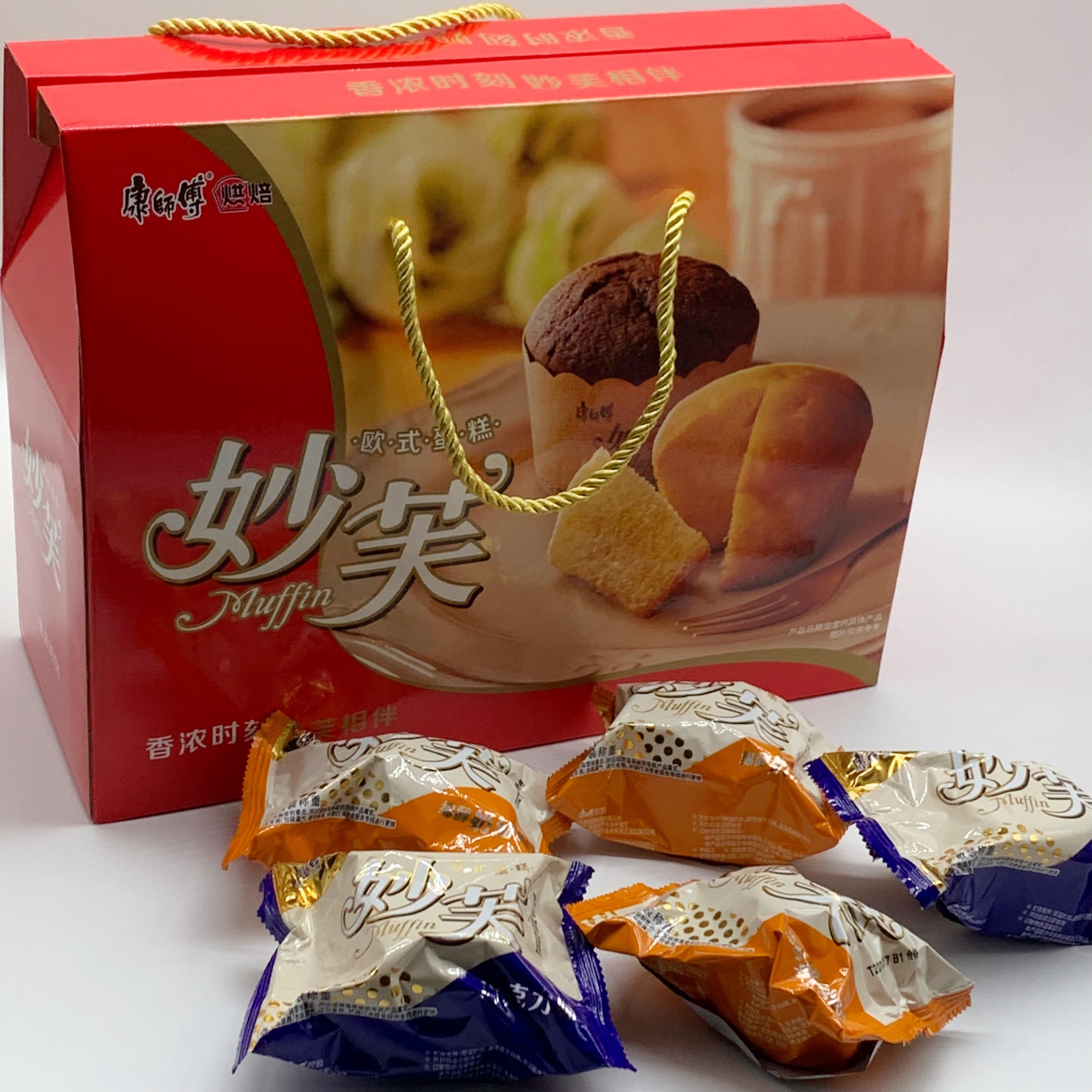 康师傅妙芙 欧式 奶油 巧克力蛋糕 礼盒 年货 团购随手礼