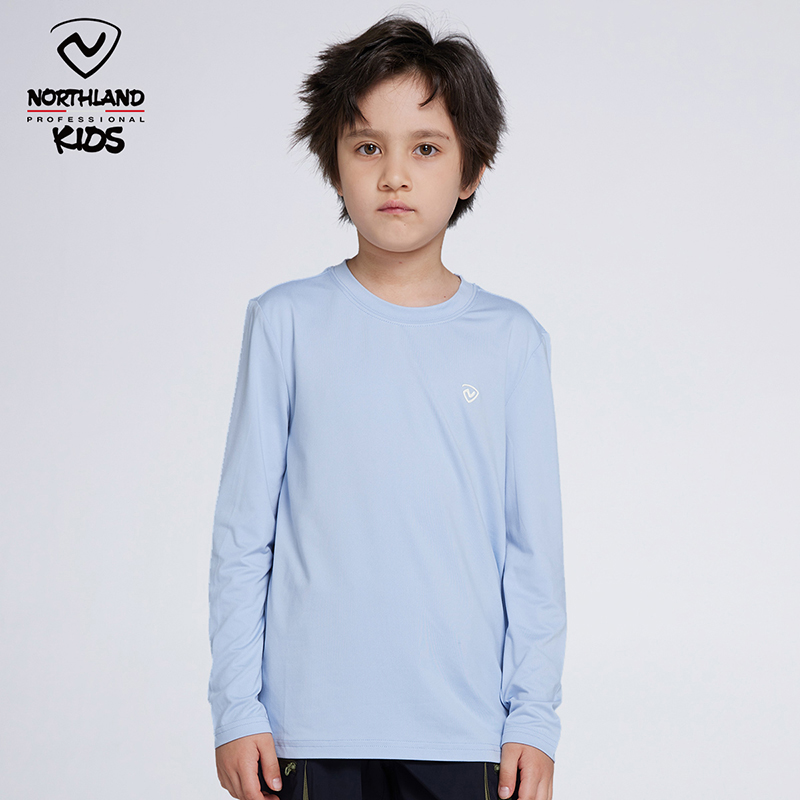 诺诗兰男女童排汗速干长袖