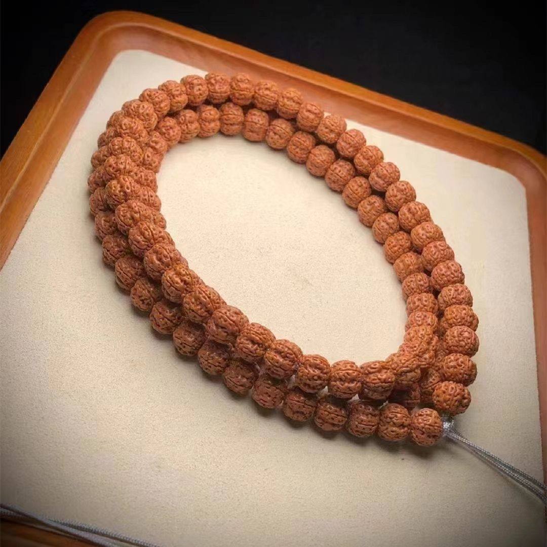 飞碟梅花桩蜂窝双龙爆肉盘龙纹 树王小金刚菩提子108颗佛珠手串男,特色手工艺,佛珠手链,淘宝优惠券,粉丝福利购,淘宝优惠卷