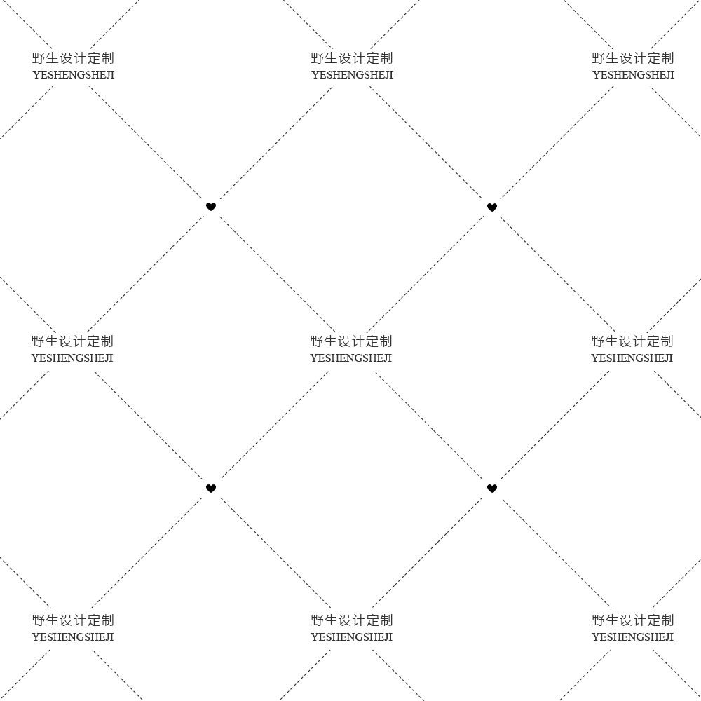 图片防盗水印全图简约满屏黑白透明虚线网格水印模板psd替换素材