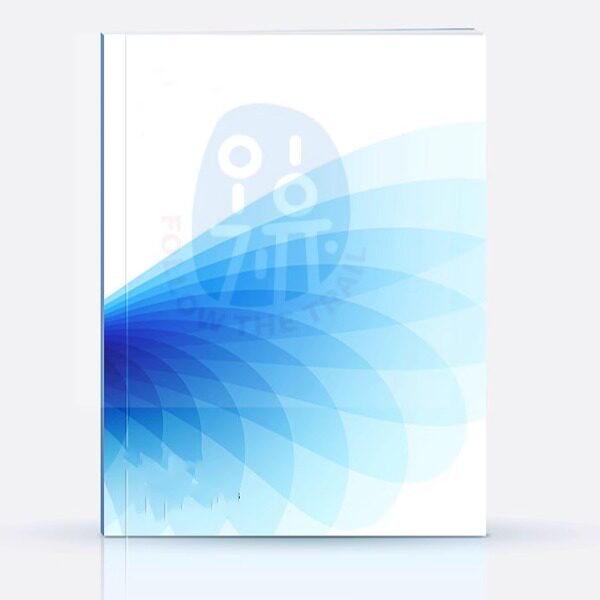 现代时尚渐变简约企业公司画册宣传册手册封面设计素材矢量模板