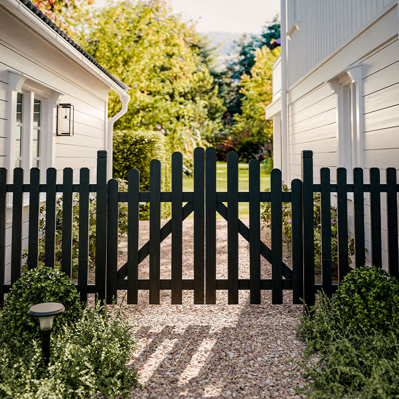 户外防腐木实木小栅栏