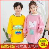 Детский слюнявчик, демисезонный фартук, юбка на девочку, нагрудник, водонепроницаемый лонгслив, художественная художественная роспись для детского сада для рисования, делается под заказ, с печатью вашего логотипа