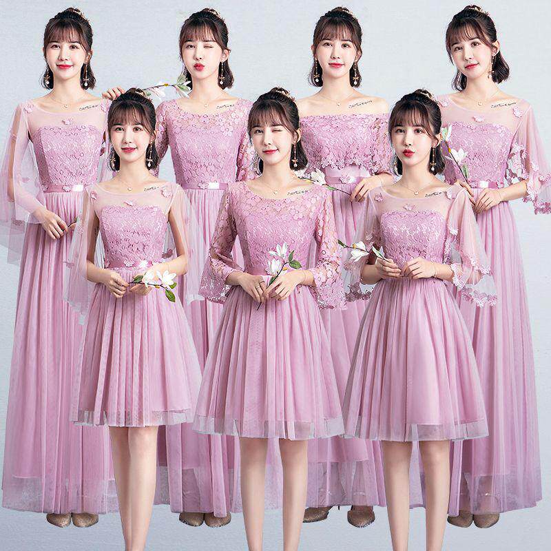 Bridesmaid Dresses temperament have cash less than that is registered in the accounts Lavender Fashionable Waist Party Clothes & Accessories Antiquity Lace Summer wear Chorus courtin the Women's clothing/Boutique , Wedding/Cheongsam/Formal dress , Formal dress/Evening  category - from Buy2taobao.com to provide professional Taobao agent buy service