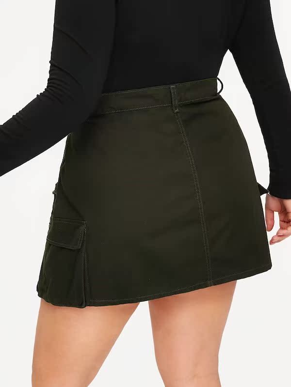 Women Denim Skirts 2019 Summer Casual Ladies Big Size Skirt在类目 女装/女士精品, 半身裙中 - 来自Buy2taobao.com提供专业的淘宝代购服务