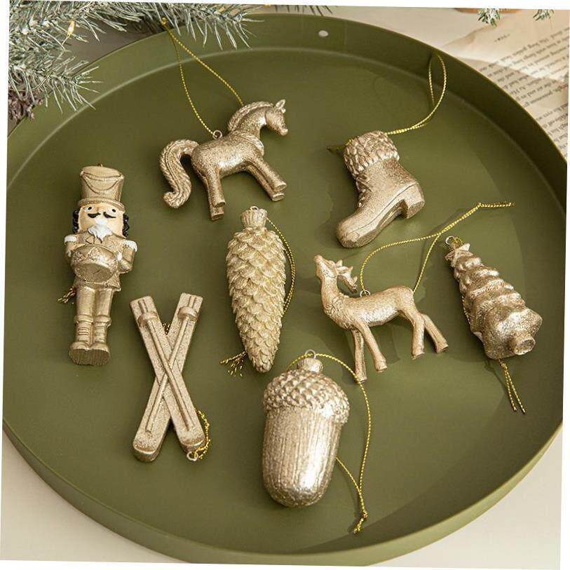 圣诞节Christmas decorations christmas tree fawn Pony pendant