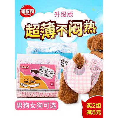 pet physiological diaper teddy menstruation狗生理纸尿裤经期