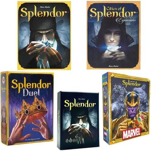 Splendor Duel Board Game Strategy Game for Kids and Adults F