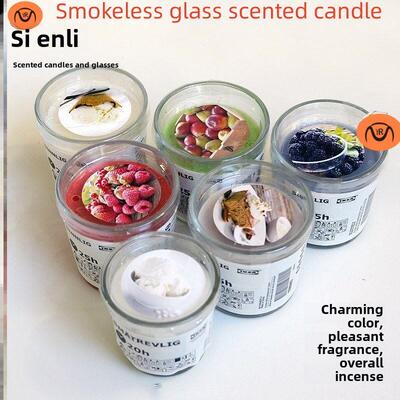 Scented Candle in Glass Red Garden Berries玻璃香薰蜡烛