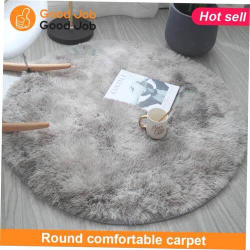Round carpet indoor Living room rug home Floor mat 圆形地毯