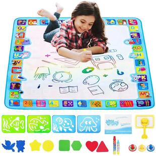 Coolplay Magic Water Drawing Mat Coloring Doodle Mat with Ma