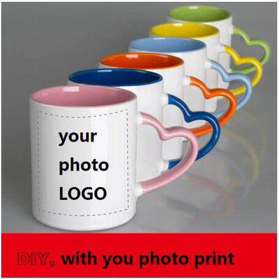 Diy customized cup heating water mug photo LOGO gift 定制杯