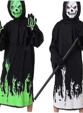 万圣Halloween Grim Reaper COS costume sickle vampire costume