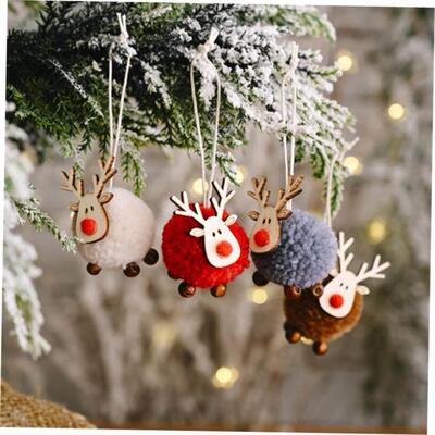 Christmas Tree Decoration Pendant Christmas Felt Deer