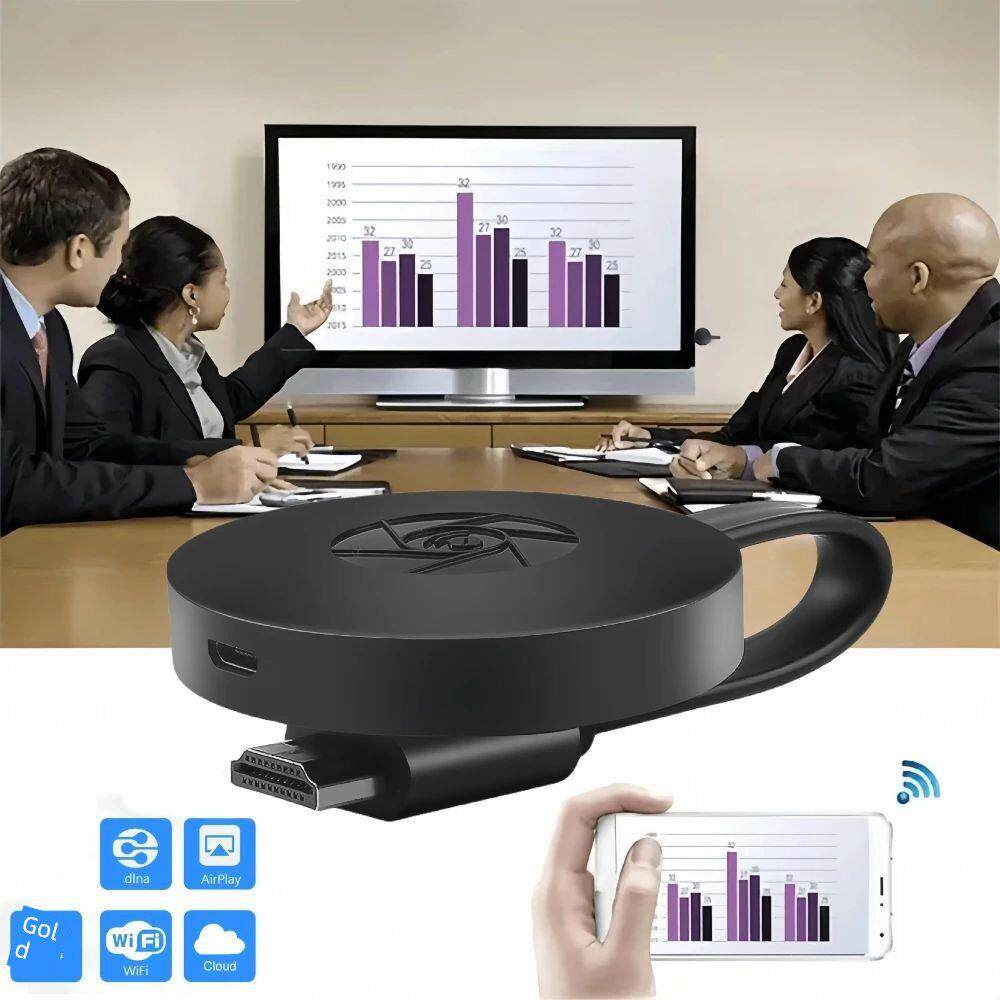 2.4G迷你电视棒无线屏幕投影仪1080P HDMI Devi