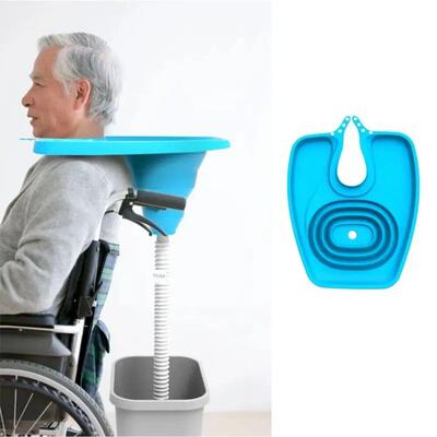 Portable Hair Washing Basin No Lying Down Foldable Backwash