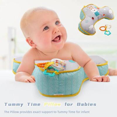 Baby Pillow Tummy Time Toy Lying Pillow High Contrast Baby S