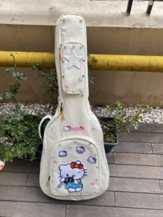 原创正品加厚民谣电吉他包41寸原创可爱好看贝斯琴包时尚爆款