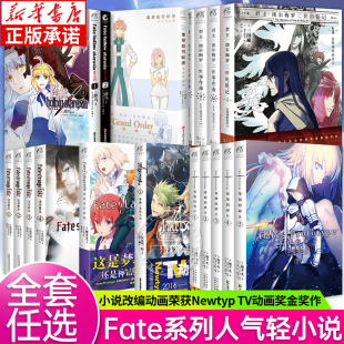 strange Fate Fake奇异赝品 苍银 天闻角川 碎片君主埃尔梅罗二世事件簿历险记圣杯战争系列动漫画小说 Fate系列小说全套49册