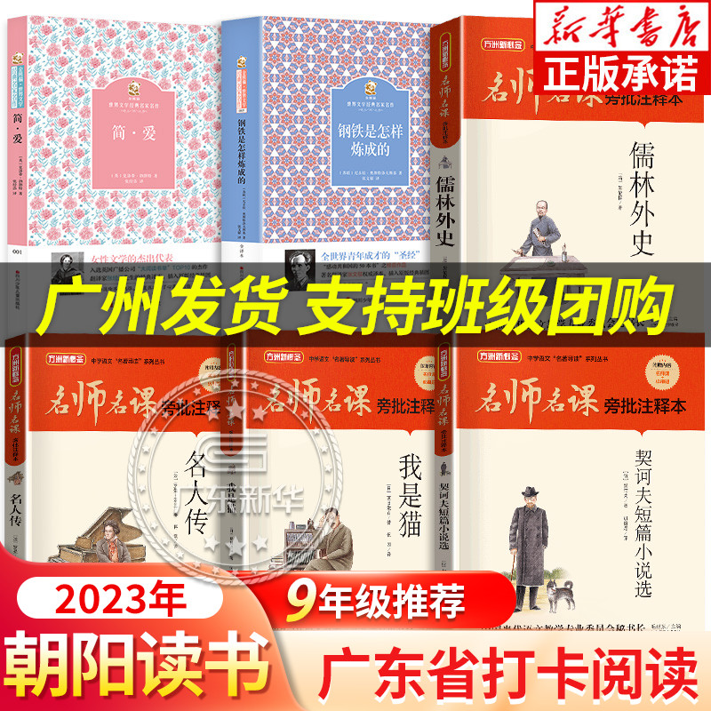 2023广东朝阳读书九年级课外阅读