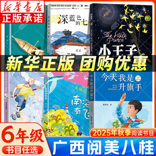 2025秋广西阅美八桂六年级阅读书广西阅美八桂 芝麻开门精编珍藏版童年河 追寻 少年满山系列情报鸽子 逐狼呼和塔拉 雨季的阳光 xy