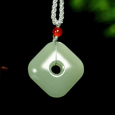 平安扣情侣项链挂件饰品吊坠包邮