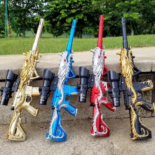 98K五爪金龙m416皮肤AWM软弹枪儿童吃鸡男孩枪玩具