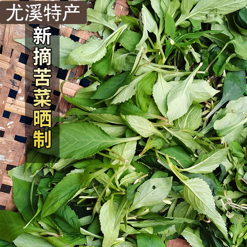 福建特产尤溪苦菜干农家新鲜晒制苦斋菜野生苦菜干煲汤食品250克