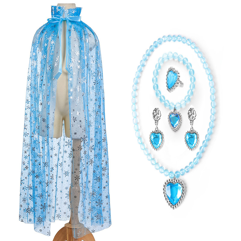 艾莎披肩女童包包高端饰品配饰爱心小公主可爱项链手链生日礼物女,童装/婴儿装/亲子装,项链,淘宝优惠券,粉丝福利购,淘宝优惠卷