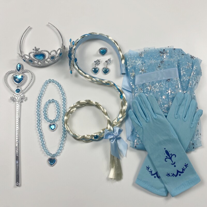 儿童玩具魔法棒发饰项链披纱